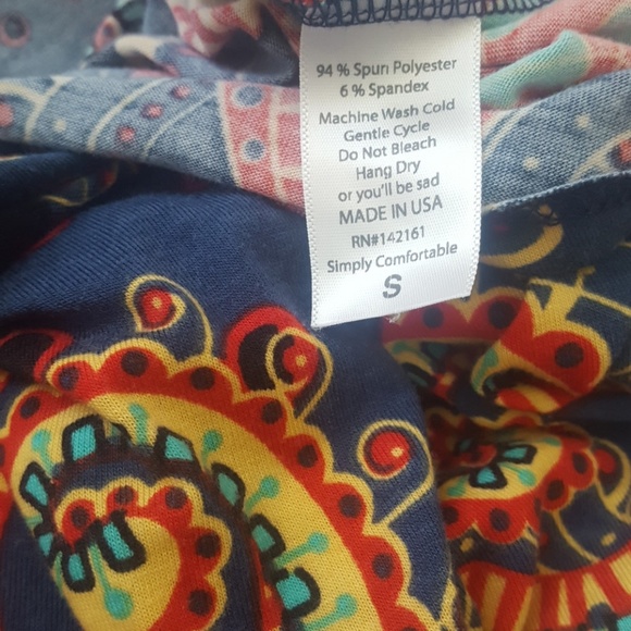 Lularoe Paisley & Floral Madison Skirt - Picture 5 of 5